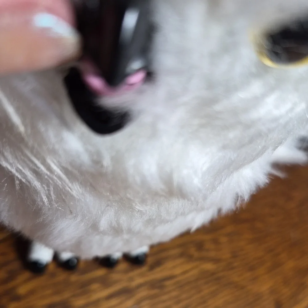 Universal Studios Harry Potter Hedwig Snowy Owl Shoulder Plush Sound & Movement